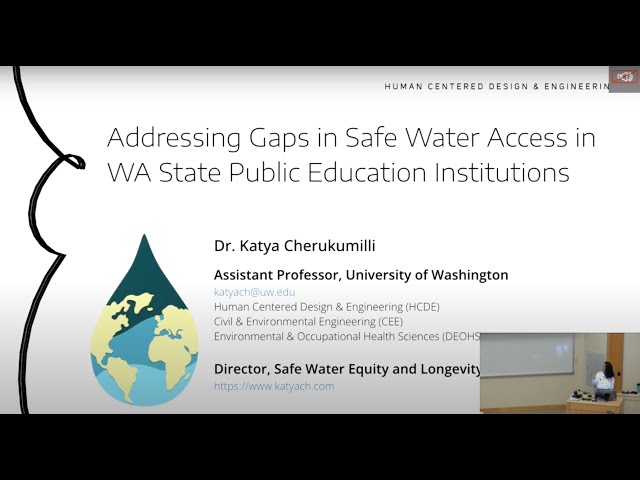 Katya Cherukumilli, Evaluating & Addressing Gaps in Public Institutions' Safe Drinking Water Access