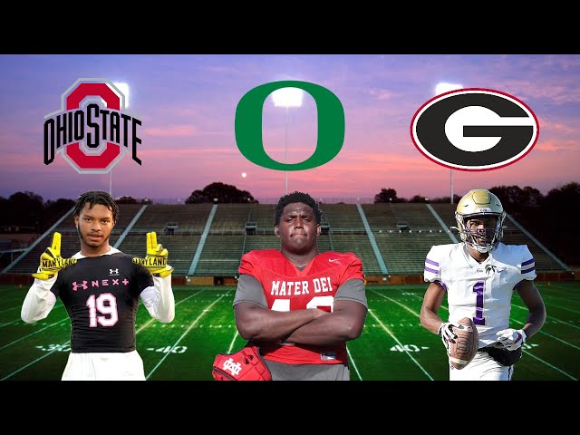 Oregon Football Lands 5 Star DL - Ohio State & Georgia Football Land 4 Star DB's - Recruiting News