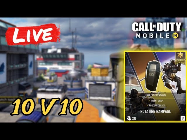 COD Mobile Rotating Rampage Multiplayer Gameplay COD Mobile season 11 2023 Free Legendary Cod Mobil