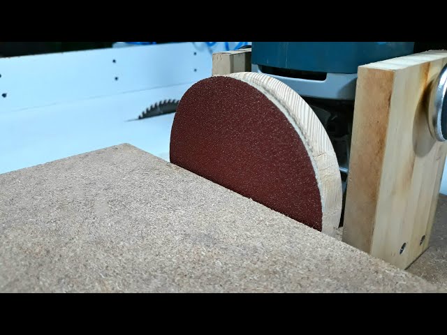 Convert an Angle Grinder to Disc Sander || make disc sander || handmade woodworking tools