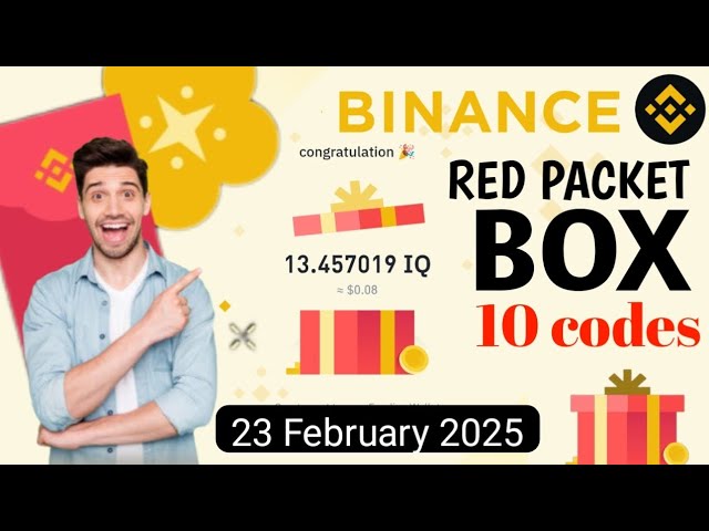 Red Packet Code in Binance  23 February | Binance Red Packet Code Today 2025 #redpacket