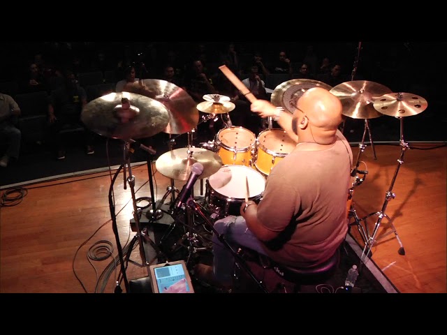 Calvin Rodgers Drum Clinic at Musicians Institute pt.1