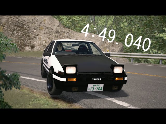 PK Akina | 4:49.040 | AE86 Tuned | The Beginning.