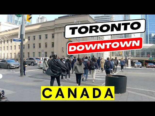 Toronto Downtown || Walking Tour of Toronto Downtown Canada