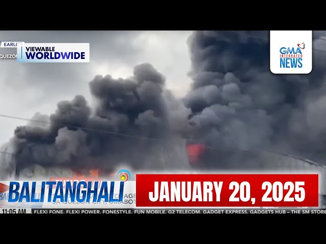 Balitanghali Express: January 20, 2025