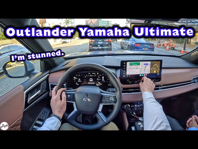 2025 Mitsubishi Outlander –Yamaha Dynamic Sound Ultimate 12-speaker Sound System Review