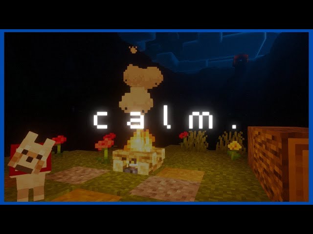 1 Hour of NOSTALGIC Minecraft Inspired Music WITH Campfire