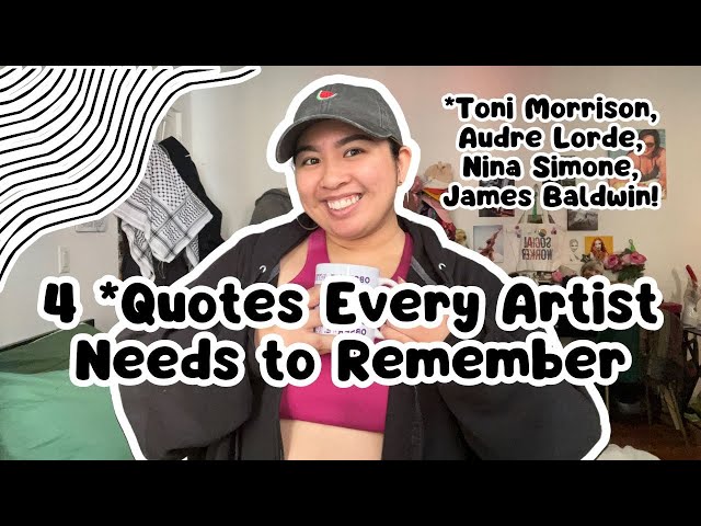 4 Quotes Artists Should Live By | What Every Artist Should Remember | Fuerte Body Break #31