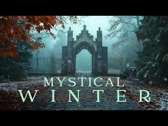 Mystical Winter Walkway | Melancholic Piano & Violin for Study, Focus and Relax | Dark Academia