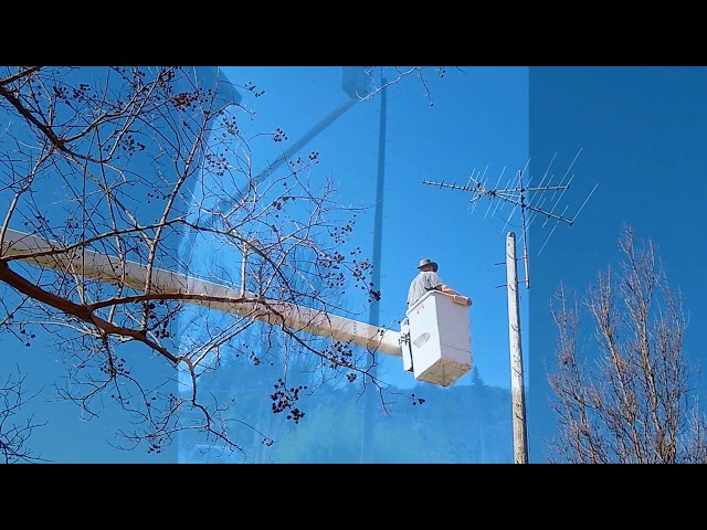 Auburn, CA., American Legion, New Ham Radio Club Antenna Installation