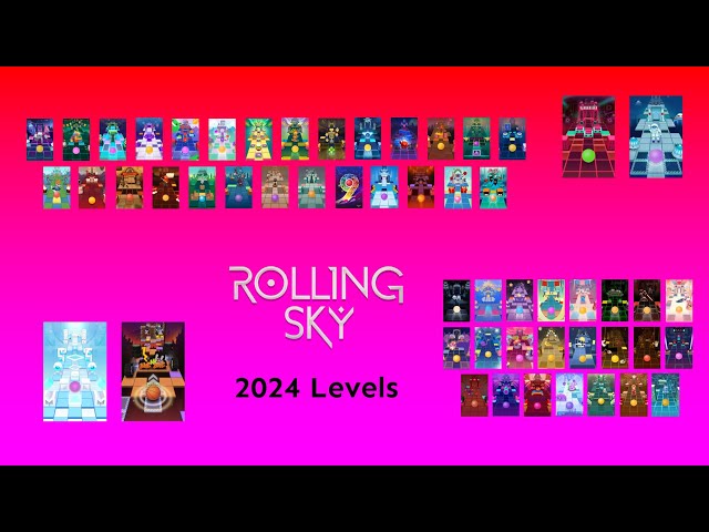 Rolling Sky All 2024 Levels Completed (All Gems & Crowns)