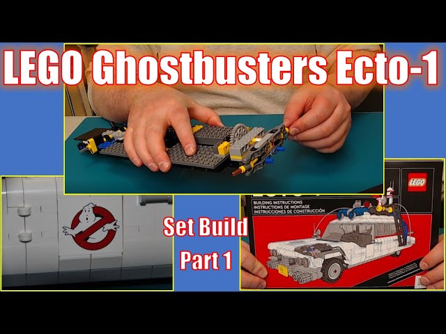 LEGO Ghostbusters Ecto-1   Set Build Part 1