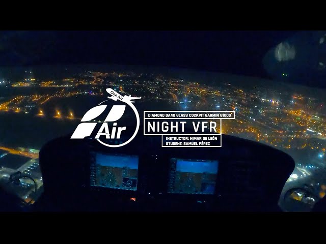 Vuelo Visual Nocturno VFRN | ¿Cómo vuelan los pilotos de noche? | One Air