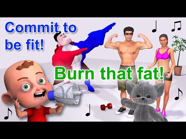 Get FIT in 30 Days or Less with This Proven Workout Animation!