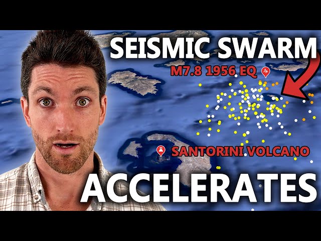 MORE Electric Pre-Earthquake Signals Observed as Santorini Seismic Swarm ACCELERATES