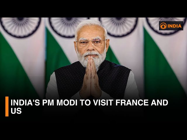 India's PM Modi to visit France and US & more updates | 6 PM IST | DD India Live