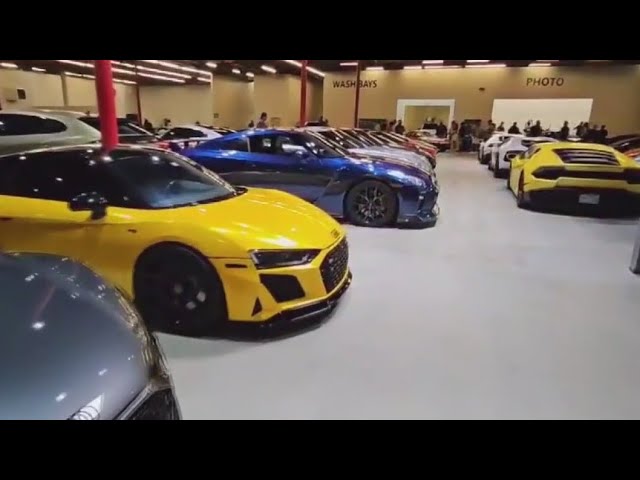 $50 MILLION worth of exotic cars under one roof as Team Savage car club celebrates 6 years