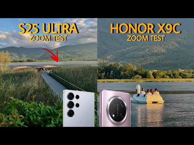 Samsung Galaxy S25 Ultra Vs Honor X9C 5G Zoom Test