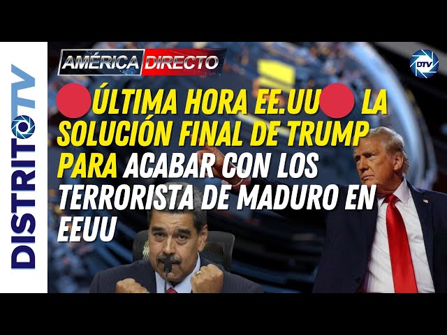 🔴ÚLTIMA HORA EE.UU🔴 LA SOLUCIÓN FINAL DE TRUMP PARA ACABAR CON LOS TERRORISTA DE MADURO EN EEUU