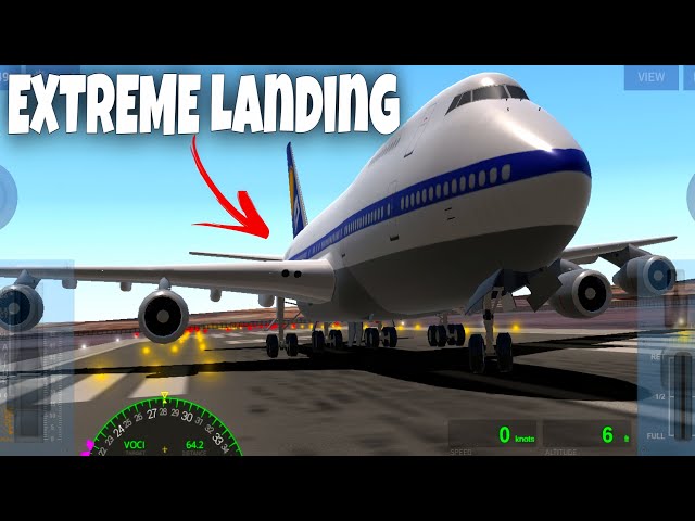 Extreme Landing 🛬 || Biggest Plane || GL Srujal