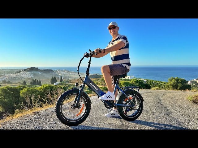 SAMEBIKE LOTDM200-II 750W Step-through Folding Bike Review & Test