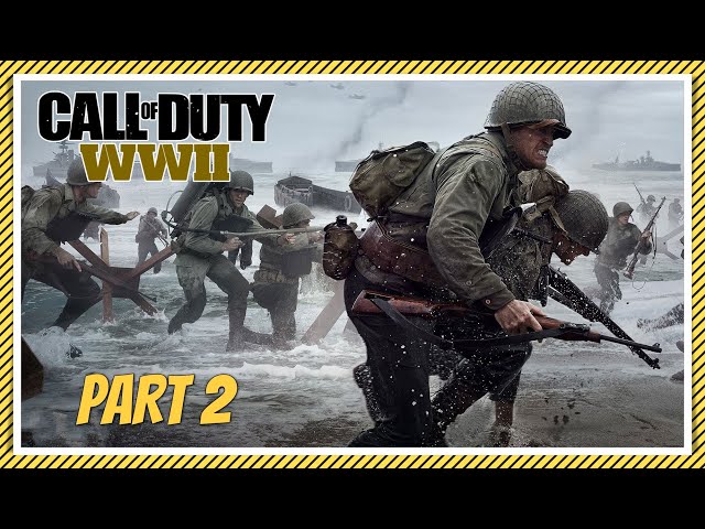 CALL OF DUTY: World War 2 | Operation Cobra | 4K 60FPS Ultra Realistic Graphics Gameplay | Part 2