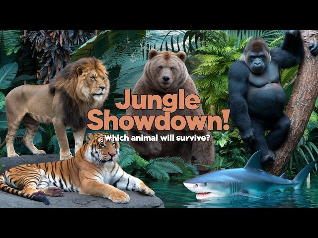 Jungle Showdown! 🏆 Which Animal Will Survive?