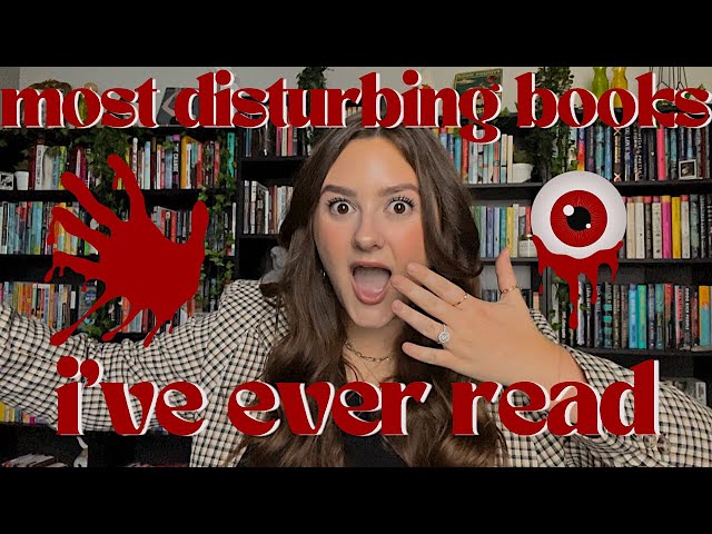 TOP 12 MOST DISTURBING BOOKS I'VE EVER READ | horror and thriller book recommendations 2022