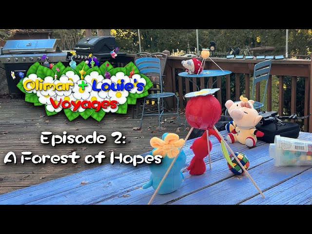 Olimar + Louie's Voyages - Episode 2: A Forest of Hopes | (Pikmin Plush Series)