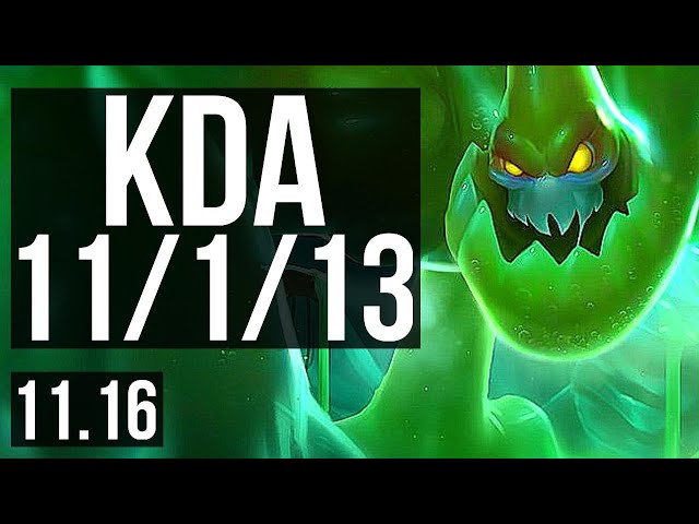 ZAC vs AZIR (MID) | Rank 3 Zac, 11/1/13, 1000+ games, 1.2M mastery | BR Grandmaster | v11.16