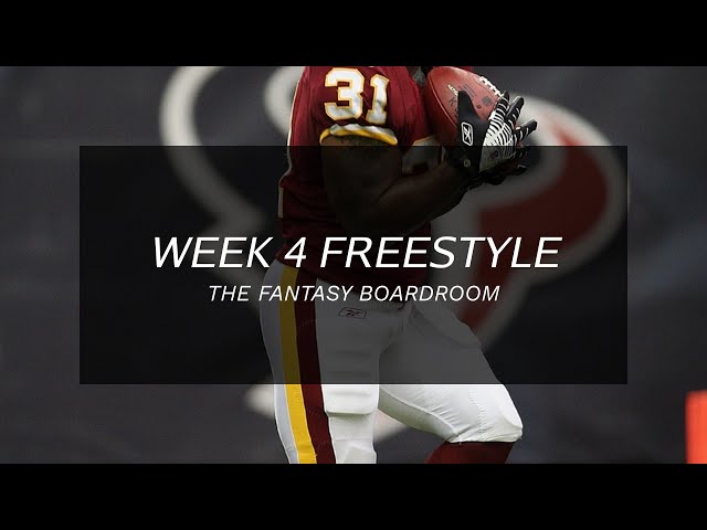 The Fantasy Boardroom S4, E6: Week 4 Freestyle