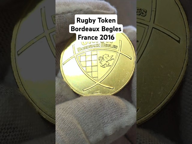 Rugby Token Union Bordeaux Begles France 2016