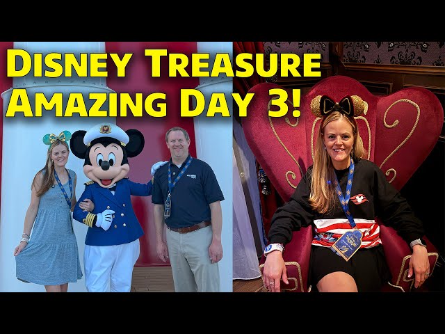 Disney Treasure - An Amazing Day 3 at Sea - HUGE EPCOT Suite, Coco Show & More!  Disney Cruise Line