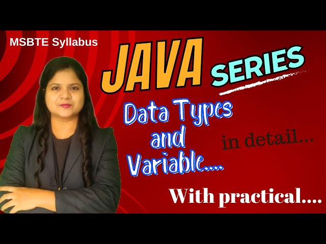 Java Data types and Variables| Java Tutorial| Lecture 4| Padho Engineering