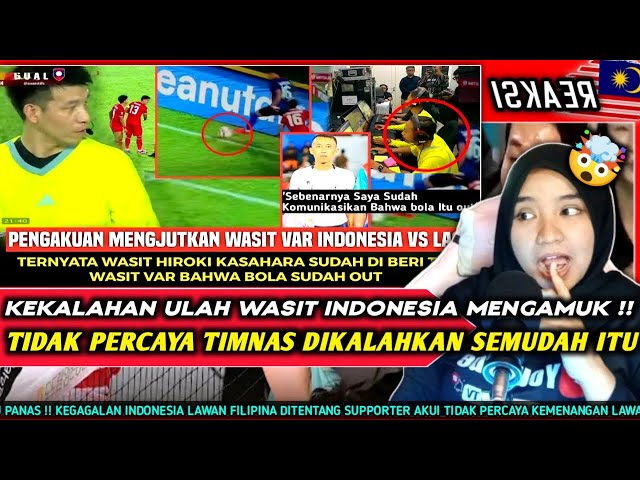 MENGAMUK ❗❗ Kemenangan Filipina Atas WASIT MAFIA Indonesia Protes Besar besaran 🤯🤯