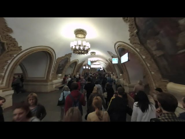 Russia - Moscow - Metro Station 02 (VR180)