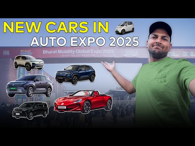 Upcoming Cars Walkaround at 🇮🇳 Auto Expo 2025 | Gagan Choudhary