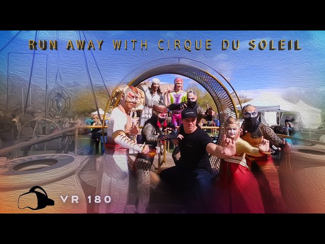 6K VR180 - Run Away with Cirque du Soleil at Springs Preserve #vr180 #cirquedusoleil