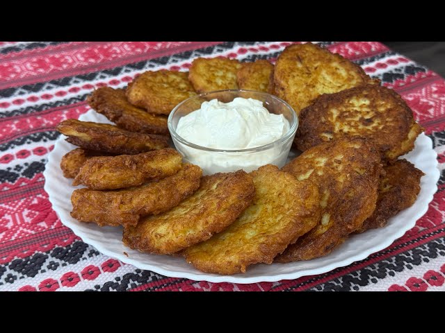 Деруни з картоплі та кабачка. | Смакота 👍🥔 👍 Potato and zucchini deruny.