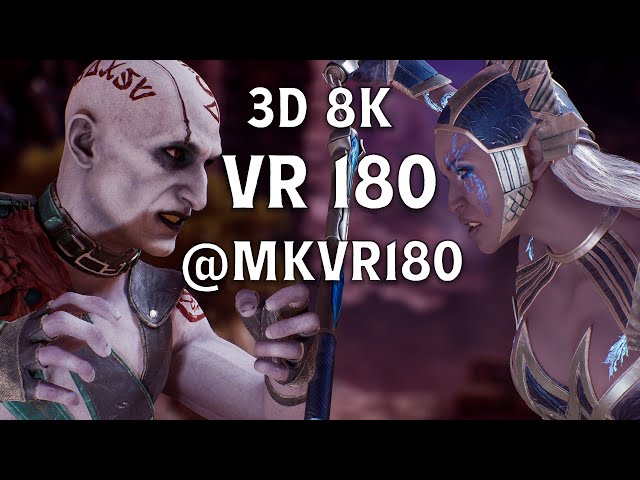 Mortal Kombat VR: Quan Chi vs Tanya (VR180 8K 3D Battle) | Epic Virtual Fight Scene (MQVR-28F)