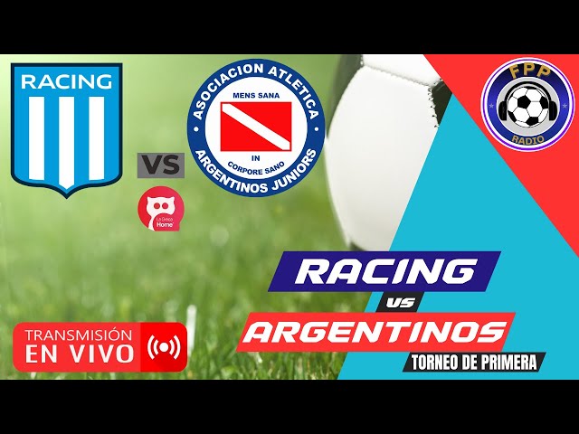 RACING vs. ARGENTINOS EN VIVO ⚽ ARGENTINA: Torneo Apertura 2025 - Fecha 6