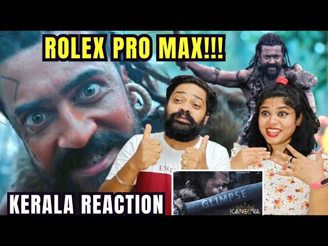 Kanguva Glimpse REACTION🔥🥵🔥| Malayalam | Suriya, Disha Patani | Devi Sri Prasad | Siva |Studio Green