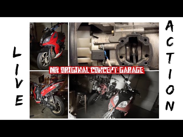 @MROriginalConceptGaRAGE Kymco Super Gr8 Build!