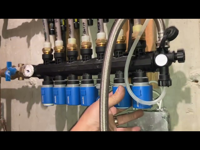 Hydronic Radiant Loop Isn’t Working - Purging Uponor EP Manifold