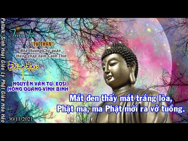 Mắt đen thấy mắt trắng lòa,Phật ma, ma Phật mới ra vở tuồng:NGUYỄN VĂN TƯ- EOSI-HỒNG QUANG-VĨNH BÌNH