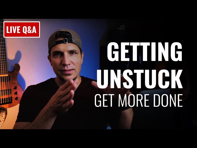 Live Q&A - What to do when you're struggling to get things done