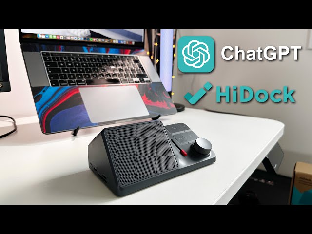 HiDock H1 - The ChatGPT Audio Dock & Recorder that Everyone Needs!