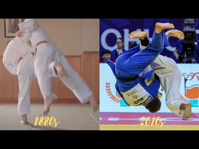 Judo techniques that evolved from their initial form (1880s - 2000s)