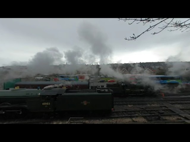 The Flying Scotsman in Swanage