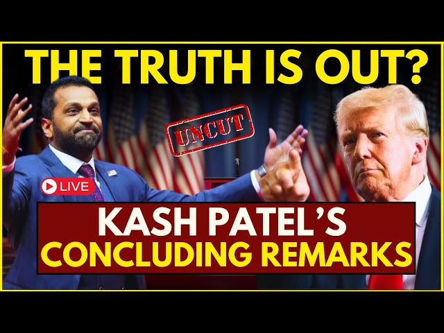 US Breaking News LIVE: Kash Patel Hearing Update LIVE | Donald Trump LIVE Announcement | Trump LIVE